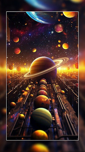 Space Wallpaper Screen 2