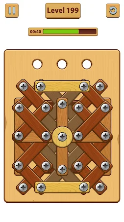Game screenshot Nuts Bolts ASMR - Wood Nuts hack