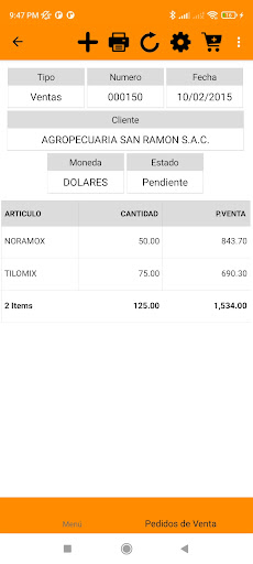 ERP Caleb Screen 2