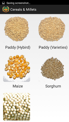 Cereals Millets Screen 2
