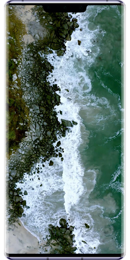 Amazing Sea wave on live wall Screen 3