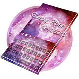 Galaxy Rose keyboard Theme icon