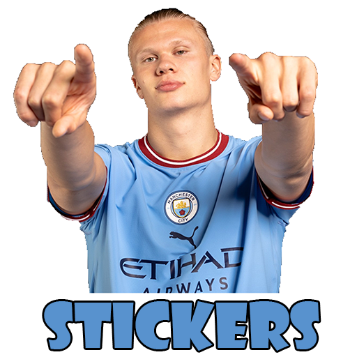 Haaland Stickers logo