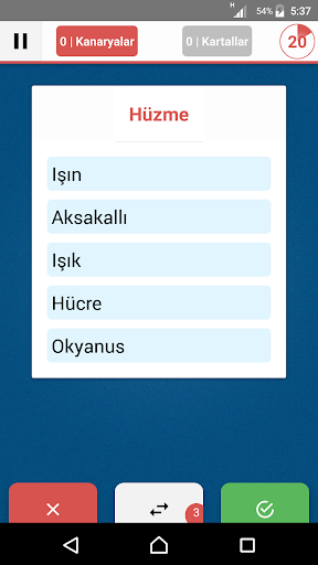 Android application Tabu Oyna Pro screenshort
