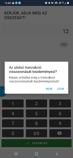 K&H SoftPOS mobilalkalmazás Screen 3