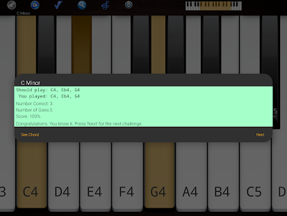Piano Scales & Chords Pro Screenshot