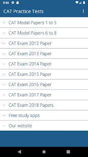 CAT Exam Practice Tests 1.0 screenshots 1