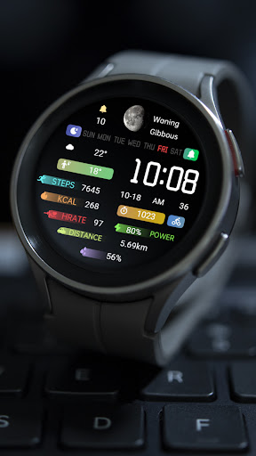 Colorful Icon Tail ZKin Watch screenshot 5