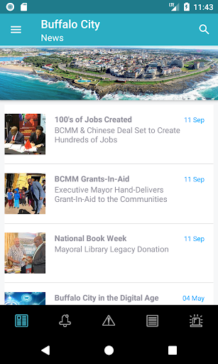 Android application Buffalo City Municipality screenshort