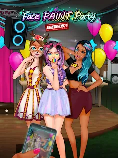 Face Paint Party - Social Star - Screenshot 1