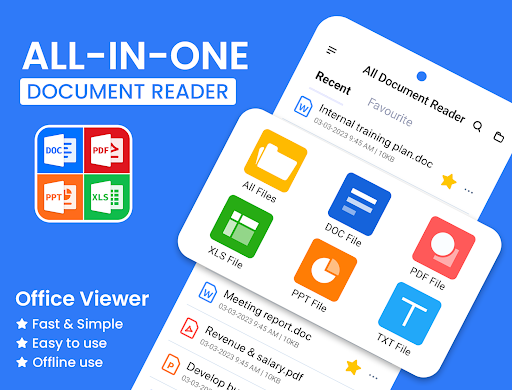 Document Reader: PDF, Word Doc screenshot 1