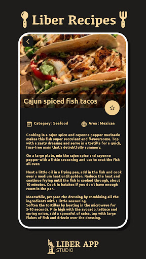 Liber Recipes Screen 3
