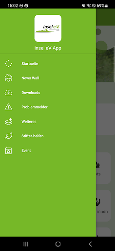 insel e.V. App Screen 3