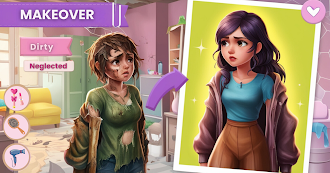 Game screenshot Makeover Magic -Match 3 Puzzle mod apk
