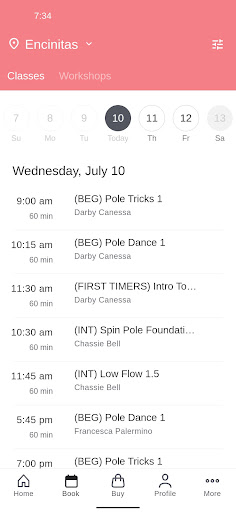 The Dollhouse Fitness Screen 2
