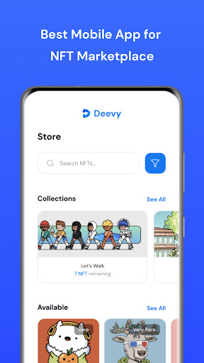 Android application Deevy screenshort
