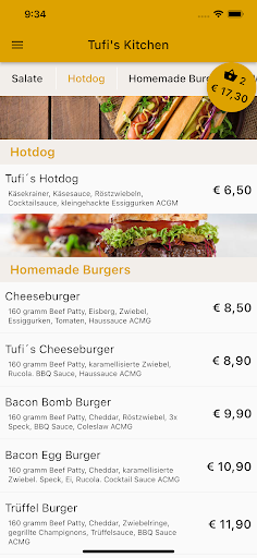 Tufis Kitchen Screen 2