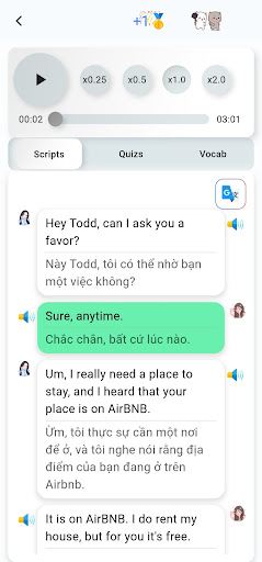 English Vocabulary and Listening