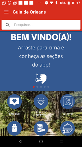 Android application Guia de Orleans screenshort