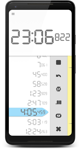 Split Stopwatch: Multi-Athlete Screen 2