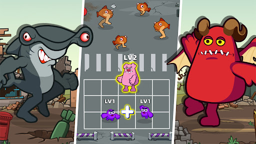The Fish vs Grimaze: Merge War Screen 2
