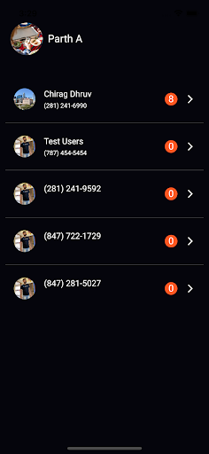 Secured Messaging Screen 2