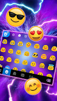 screenshot of Lightning Flash Keyboard Theme