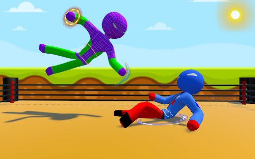 Spider Hero Ring Fighting Game Screen 2