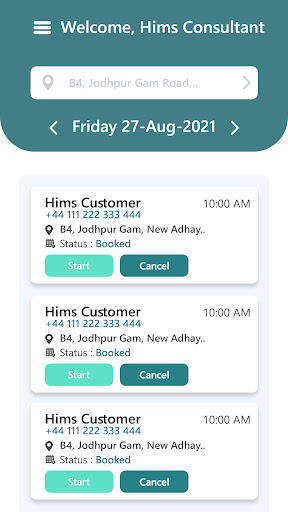 Android application ICQ CONSULTANT screenshort