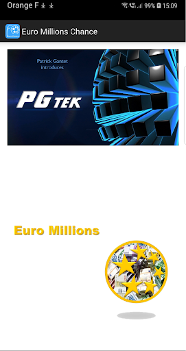 Android application Euro Millions Résultats screenshort