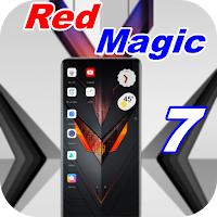Red Magic 7 Theme For Launcher