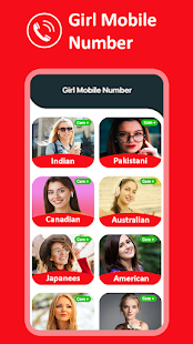 Girls Mobile Numbers 1.4 APK screenshots 2
