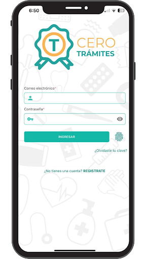 Android application Cero Trámites screenshort