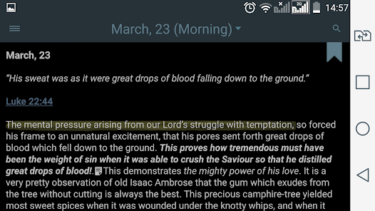 Captura 16 Bible Study with Concordance android