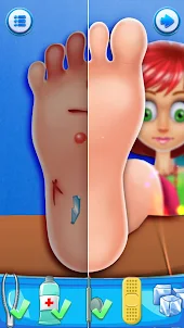 Foot ASMR Clinic: Doctor Games