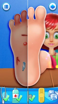 Foot ASMR Clinic: Doctor Games - Screenshot 4