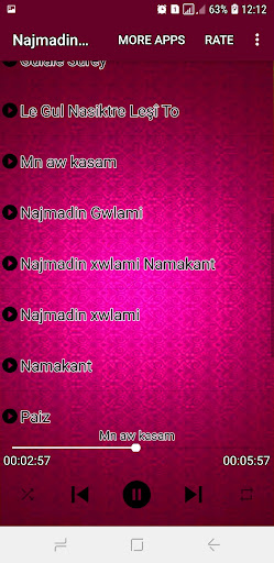 نەجمەدین غوڵامی Screen 3