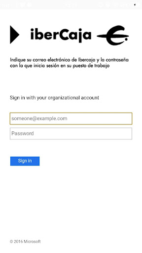 Android application Tu Compensación Ibercaja screenshort