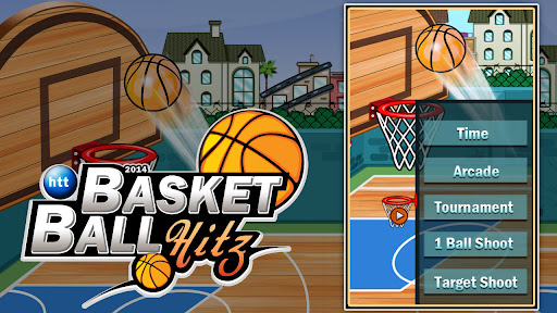 Android application Tap Mini Basket Ball screenshort