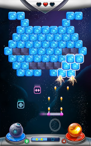 Brick Breaker Space Screen 2