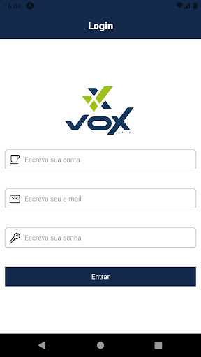 Android application Vox Chat screenshort