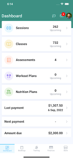 Fitagain Screen 2