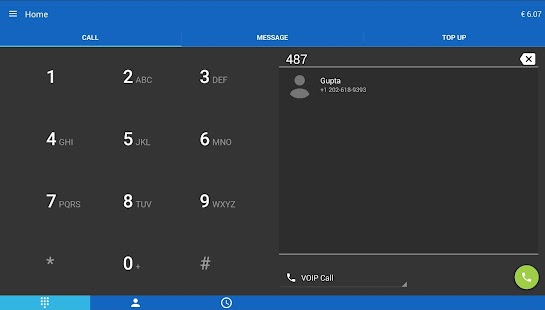 MobileVOIP Дешевые звонки Screenshot
