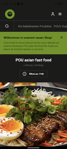 Android application POU asian·fast·food screenshort