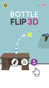 Baixar Bottle Flip 3D MOD APK 1.80 – {Versão atualizada 2023} 1