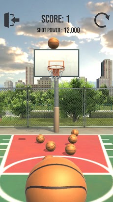 バスケットボールゲーム：ボールシュートのおすすめ画像1
