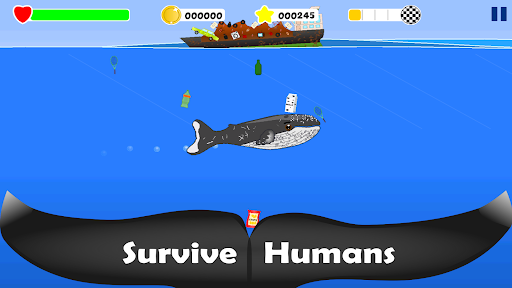 Android application Whali Waste Survival screenshort