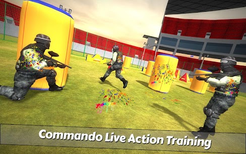 PaintBall Shooting Arena3D : Army StrikeTraining 11