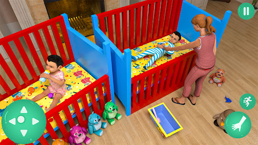 Virtual Twin Baby Simulator 3d apkdebit screenshots 3