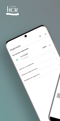 Android application HCR Bien-Être screenshort